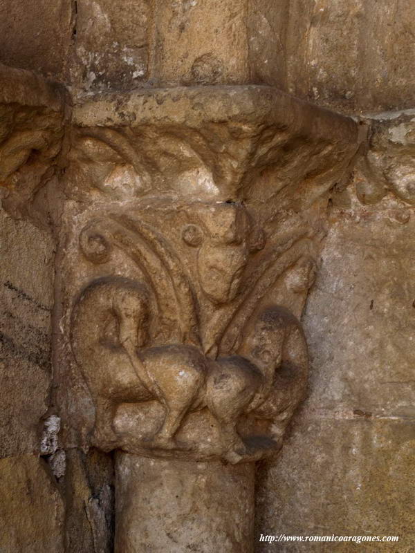 CAPITEL DE LA PORTADA OESTE